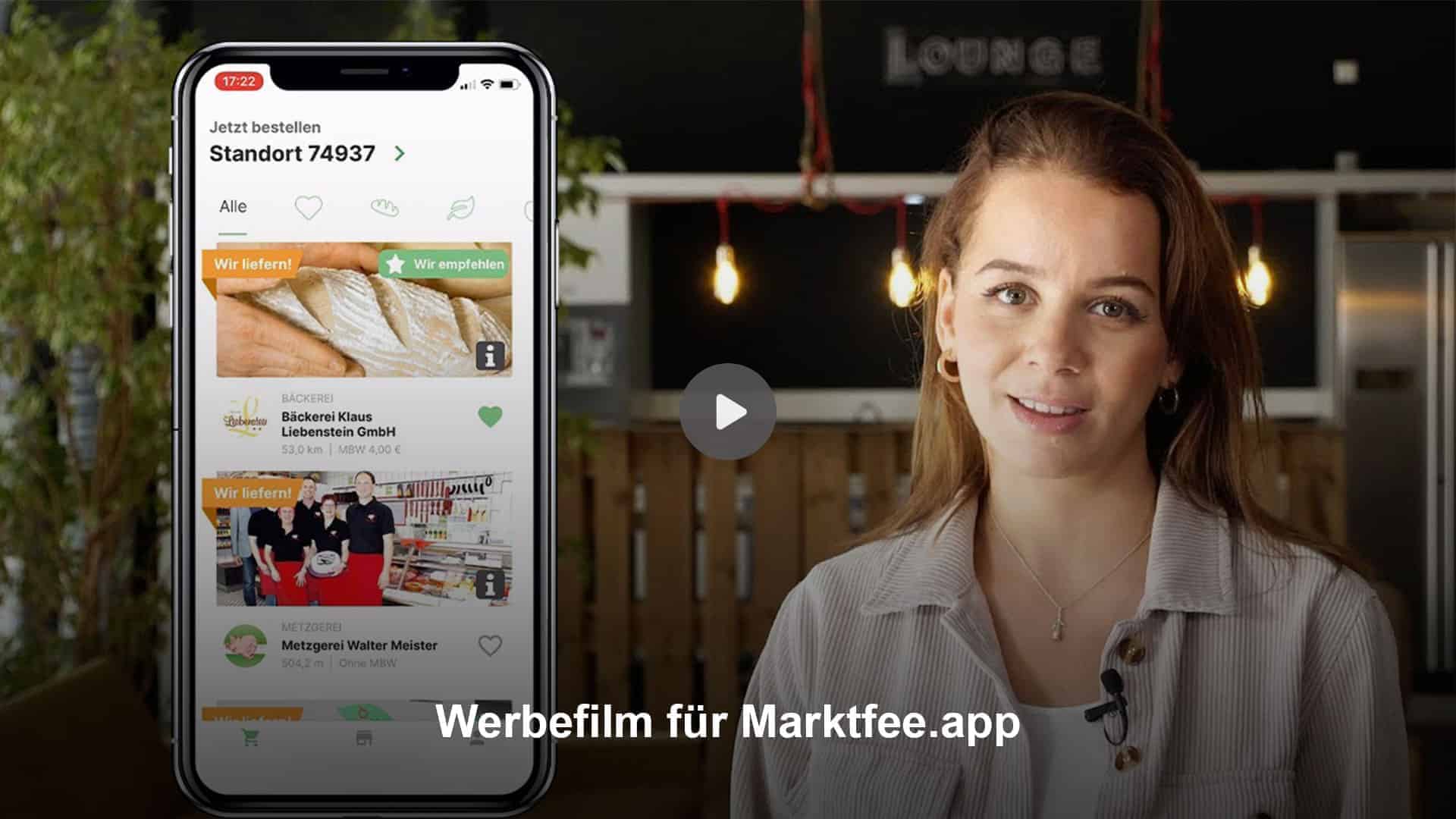 Marktfee.app Werbefilm